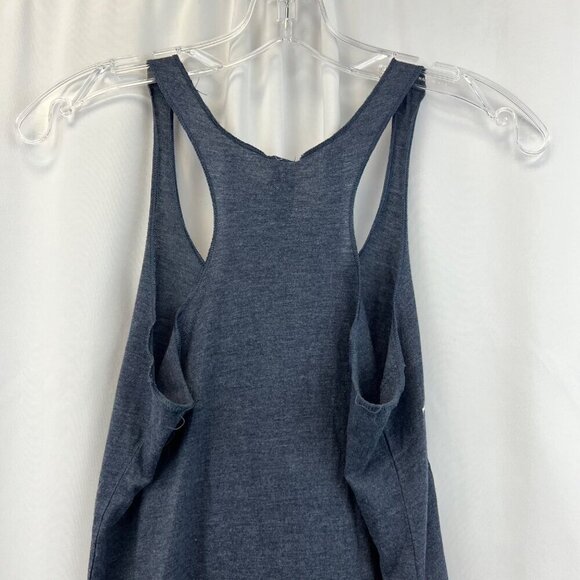 Next Level Apparel Women’s USA Scoop Neck Tank Top Blue Gray Size Small - Picture 5 of 8